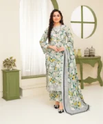 KHADDAR 3PC WITH KHADDAR PRINTED SHIRT & TROUSER-118