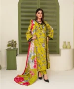 KHADDAR 3PC WITH KHADDAR PRINTED SHIRT & TROUSER-107