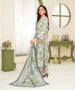 KHADDAR 3PC WITH KHADDAR PRINTED SHIRT & TROUSER-118 - Image 2