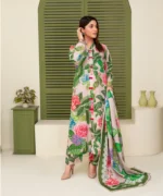 KHADDAR 3PC WITH KHADDAR PRINTED SHIRT & TROUSER-95