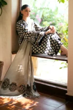 3PC KARANDI PRINTED SHIRT WITH KARANDI PRINTED DUAPTTA AND TROUSER-35 - Image 6