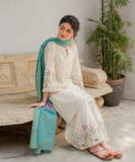 Dhanak 3PC Embroidered-624 - Image 2