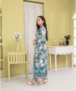 KHADDAR 3PC WITH KHADDAR PRINTED SHIRT & TROUSER-83 - Image 3