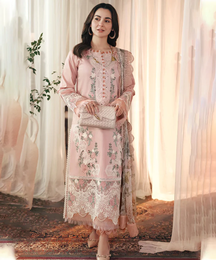 5_1_a52be497-0f1e-4710-a04c-ed41ce4d8865 Dhanak-3PC Embroidered Shirt with Digital Printed Wool Shawl - 129 - Image 1