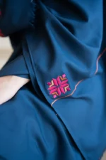 Dhanak 3PC Embroidered With Dhanak Embroidered Dupatta - 40 - Image 4