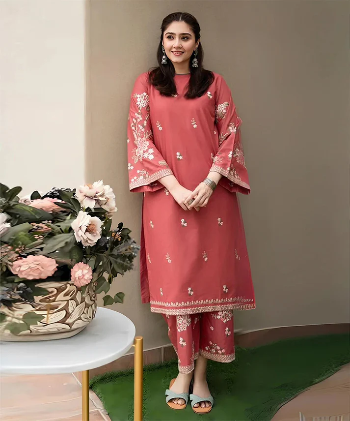 6_465a451c-537a-4649-a662-b77d28cfcb5d URGE 2PC DHANAK EMBROIDERED SHIRT AND TROUSER-29 - Image 1