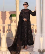 Dhanak 3PC Embroidered With Chiffon Embroidered Dupatta-103