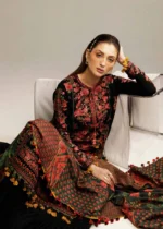 Dhanak 3PC Embroidered With Digital Printed Dupatta-69 - Image 6