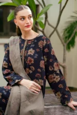 3PC KARANDI PRINTED SHIRT WITH KARANDI PRINTED DUAPTTA AND TROUSER-146 - Image 6