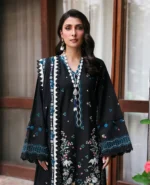Dhanak-3PC Embroidered Shirt with Dhanak Embroidered Dupatta -112 - Image 3