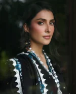 Dhanak-3PC Embroidered Shirt with Dhanak Embroidered Dupatta -112 - Image 6