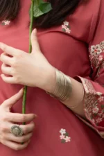 URGE 2PC DHANAK EMBROIDERED SHIRT AND TROUSER-29 - Image 4