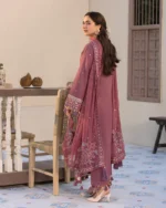 Dhanak-3PC Embroidered Shirt with Chiffon Embroidered Dupatta-158 - Image 5