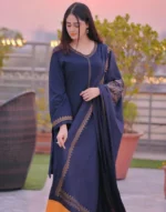 Dhanak 3PC Embroidered- 52