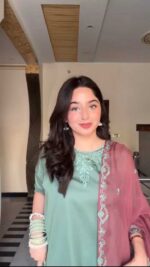 Dhanak-3PC Embroidered Shirt with Chiffon Embroidered Dupatta-114 - Image 3